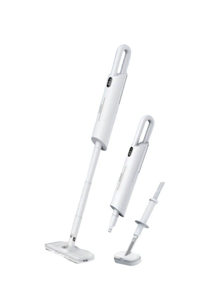 BOMIDI Steam Mop SM01 1200W High-Power Steam Mop for Multi-Surface Floors (Wood/Tile/Carpet) with Adjustable Steam, 18s Fast Heating, 380mL Visual Tank & Aromatherapy Function - Image 1